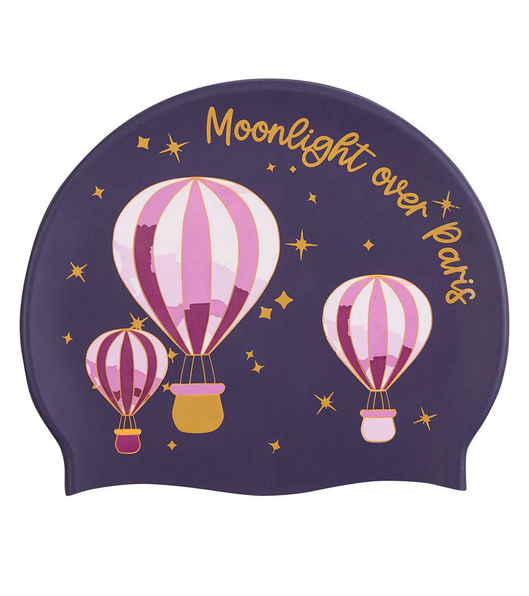 Sporti Paris Moonlight Silicone Swim Cap - Image 2