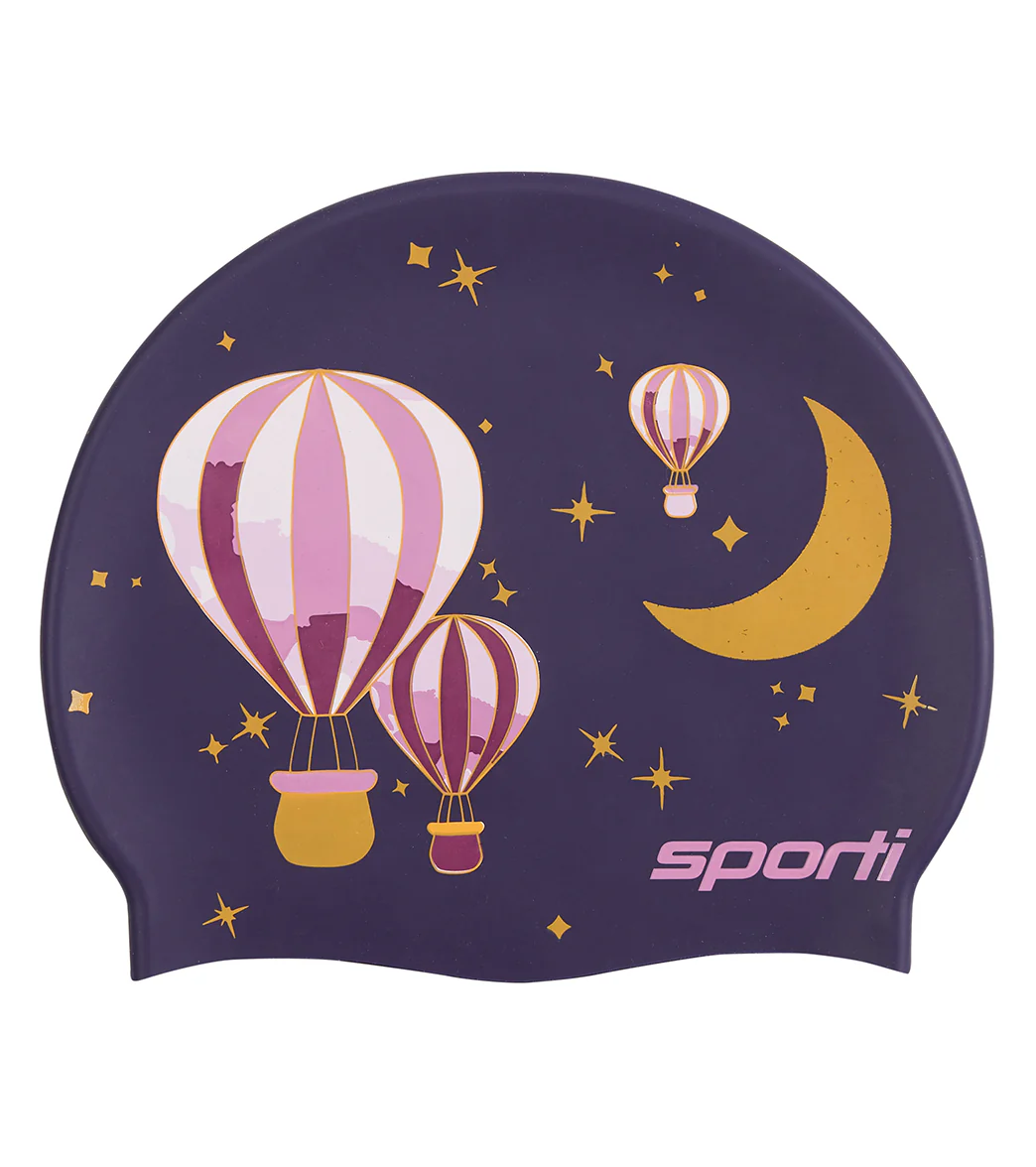 Sporti Paris Moonlight Silicone Swim Cap - Image 6