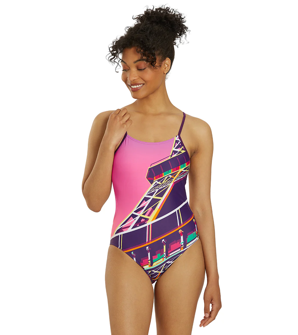 Sporti Paris Sunset Micro Back One Piece Swimsuit (26-40) - Image 11