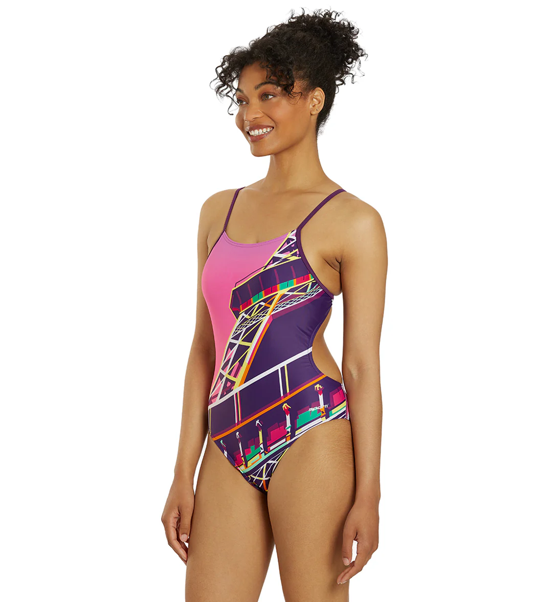 Sporti Paris Sunset Micro Back One Piece Swimsuit (26-40) - Image 7