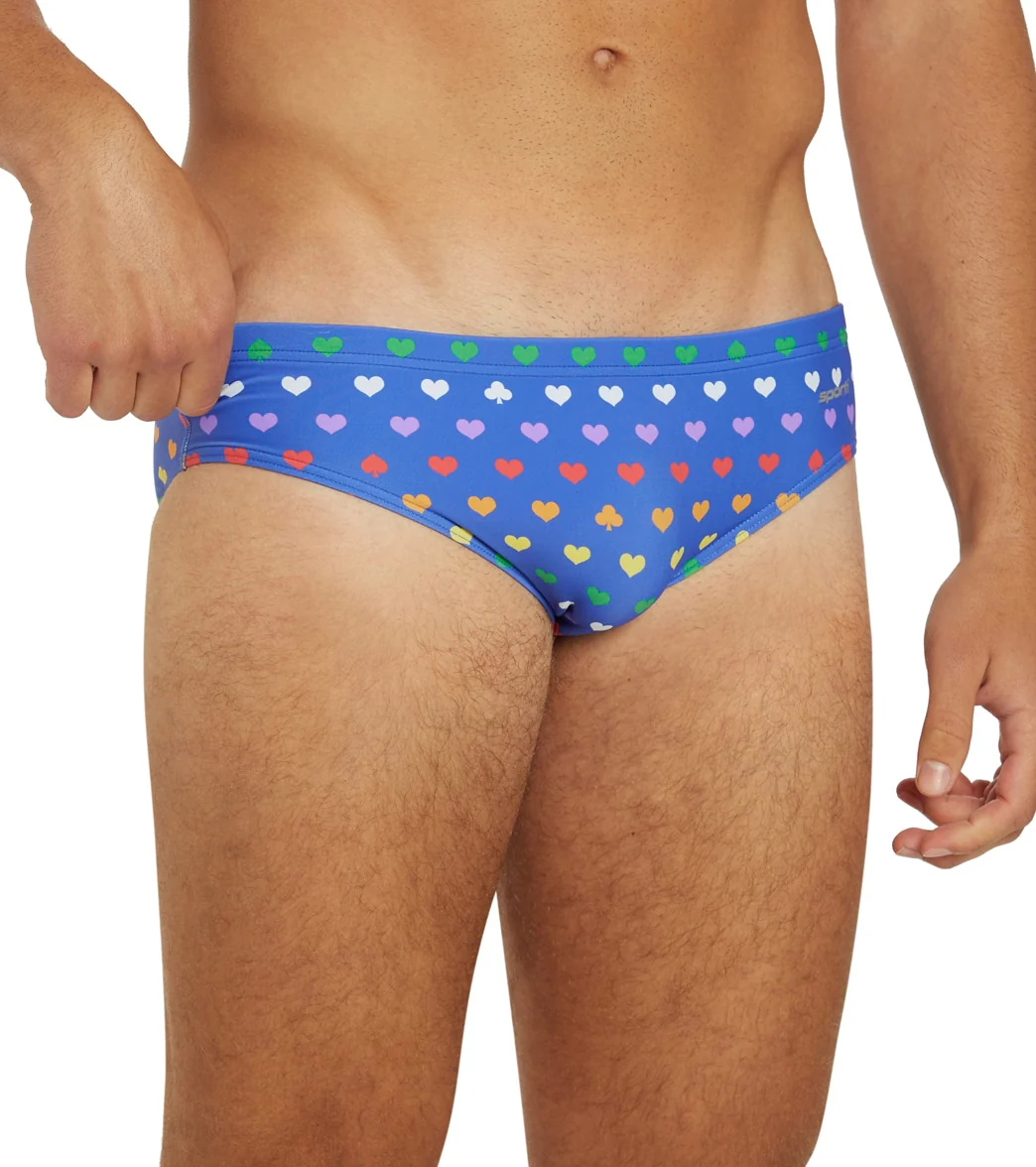 Sporti Rainbow Heart Brief Swimsuit - Image 5