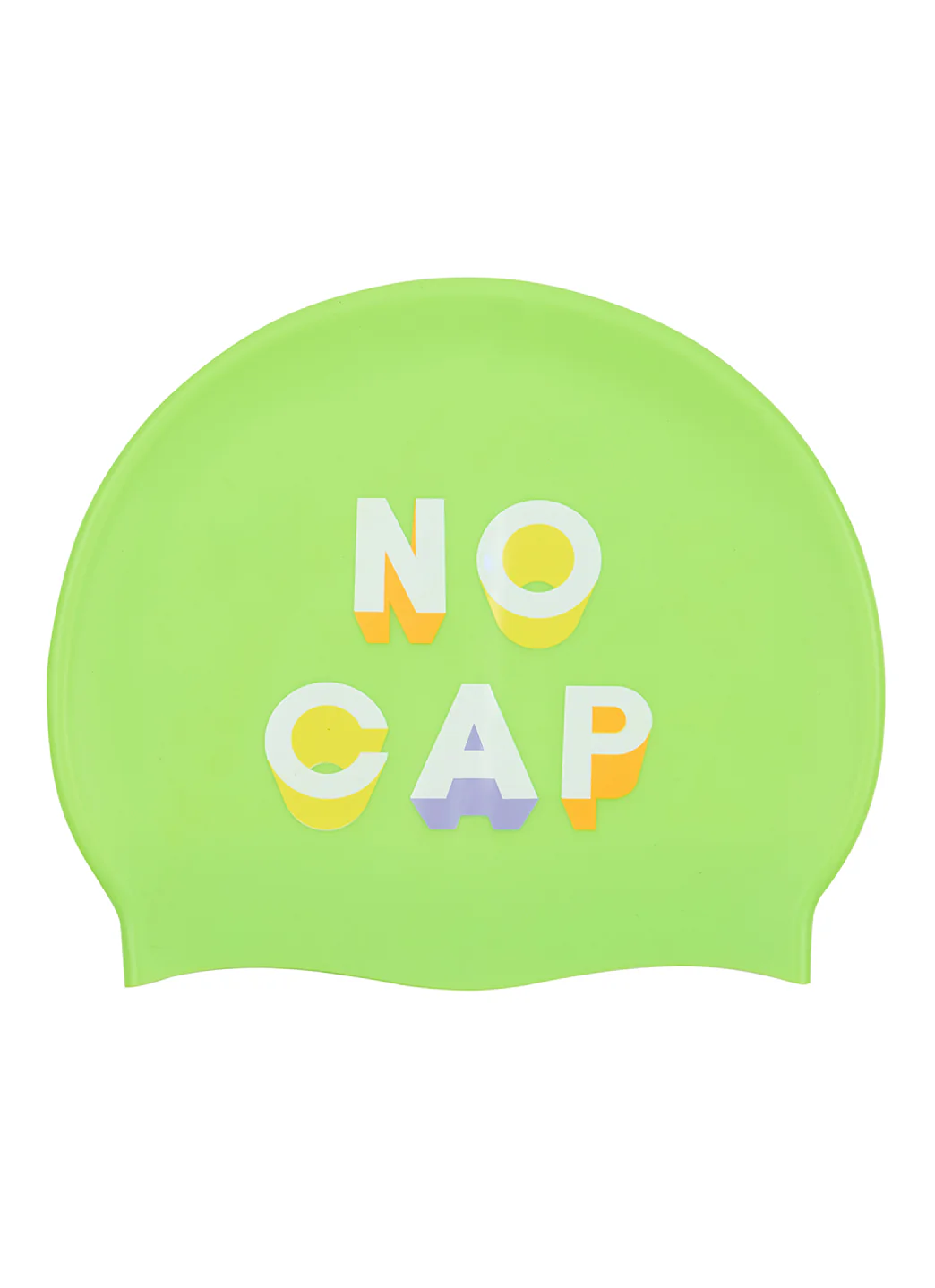 Sporti Rules Silicone Swim Cap - Image 4