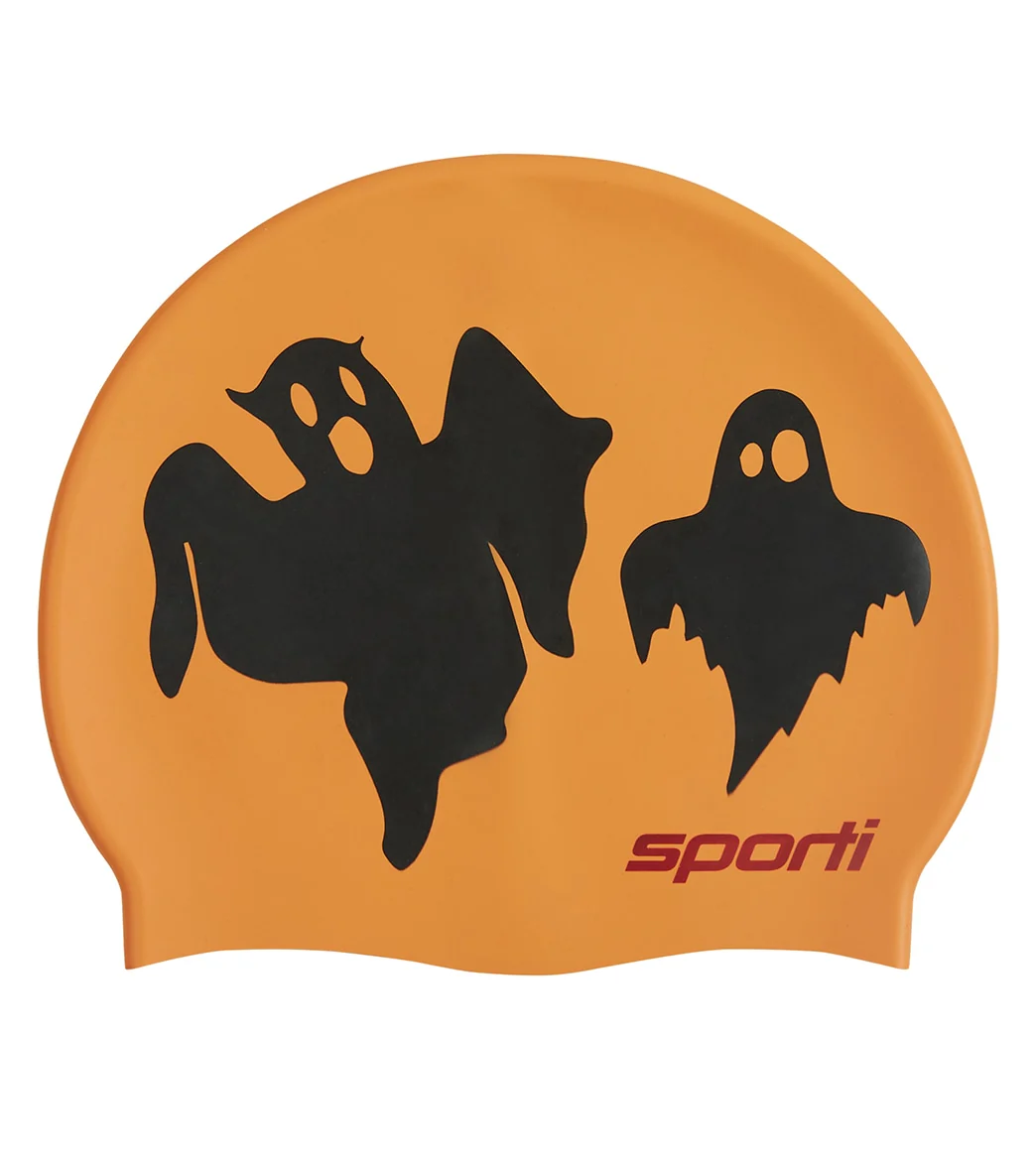 Sporti Scaredy Pants Silicone Swim Cap - Image 3