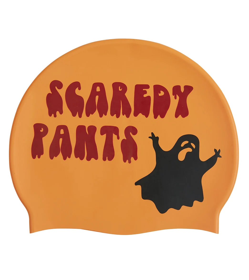 Sporti Scaredy Pants Silicone Swim Cap - Image 4