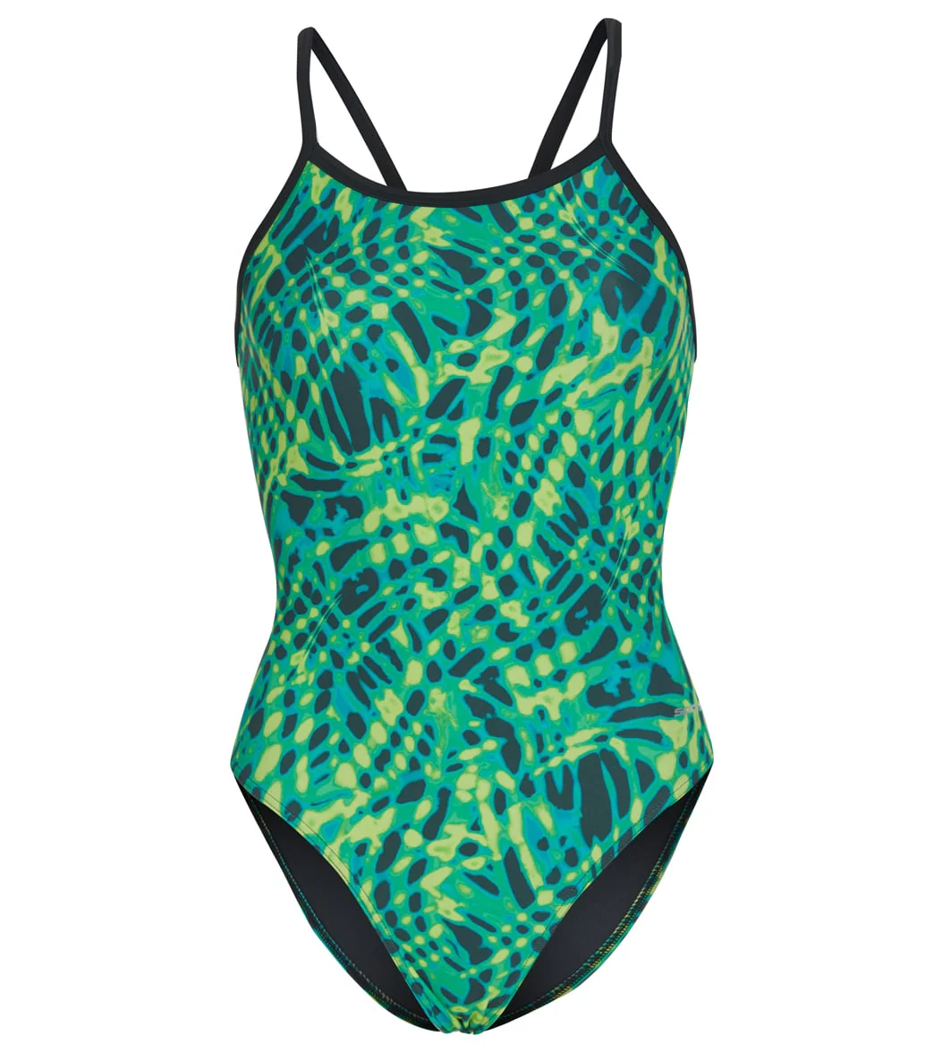 Sporti Serene Thin Strap One Piece Swimsuit Youth (22-28) - Image 17