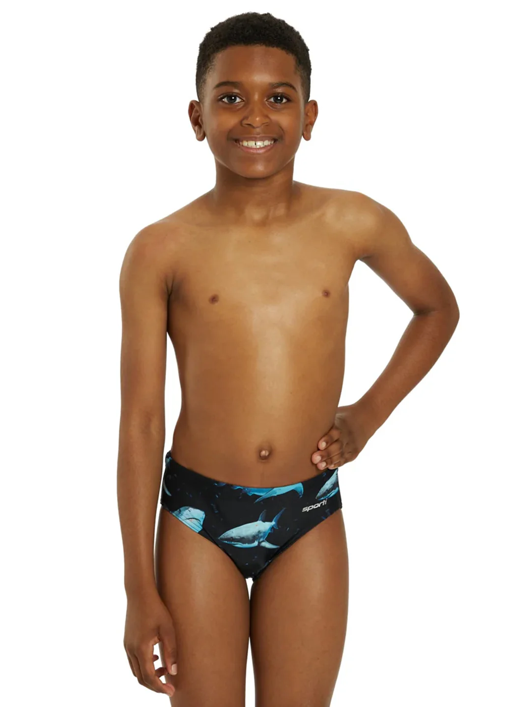 Sporti Sharkies Brief Swimsuit (22-40) - Image 11