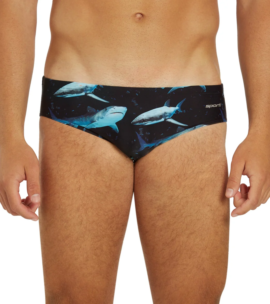 Sporti Sharkies Brief Swimsuit (22-40) - Image 6