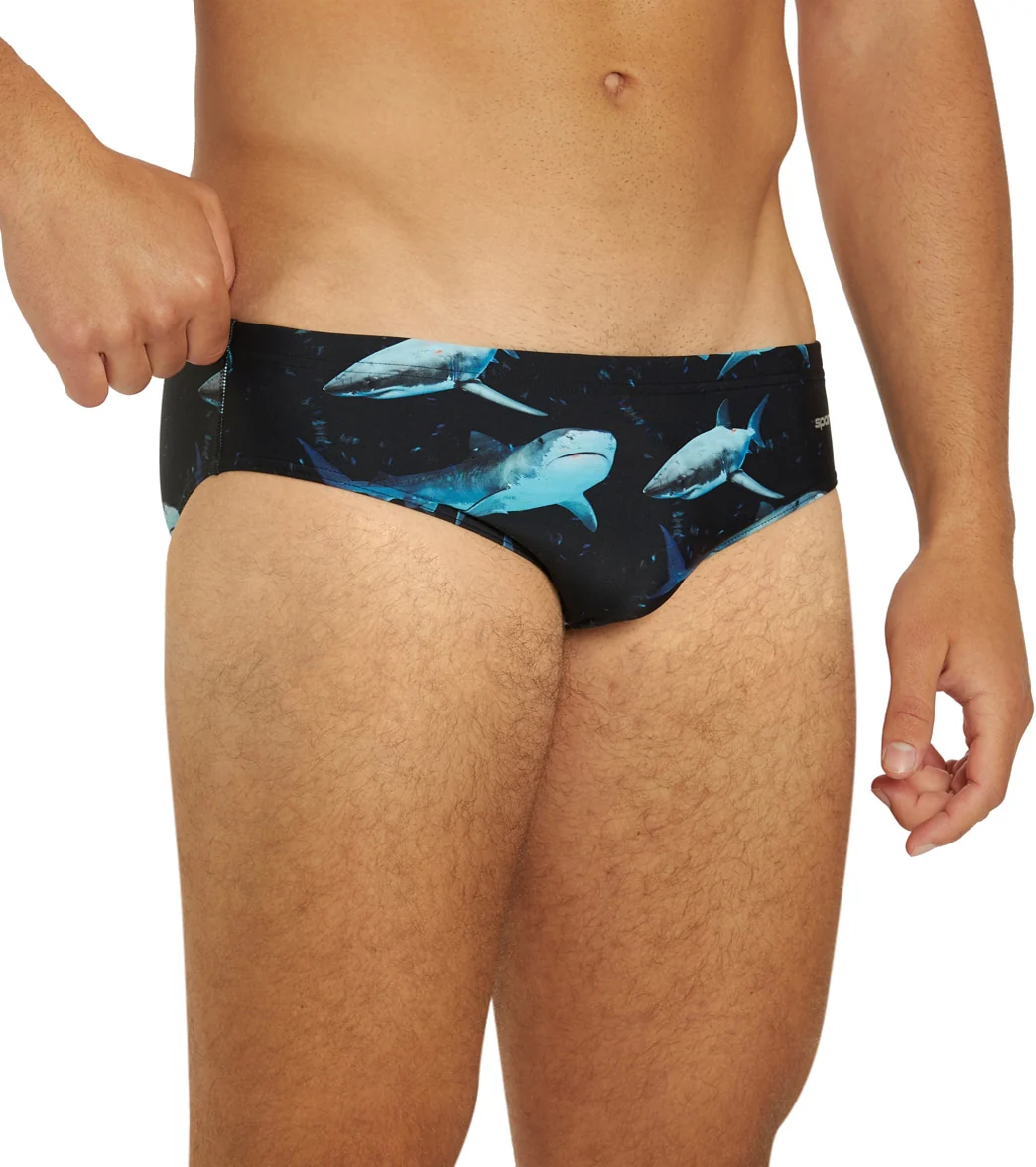 Sporti Sharkies Brief Swimsuit (22-40) - Image 7
