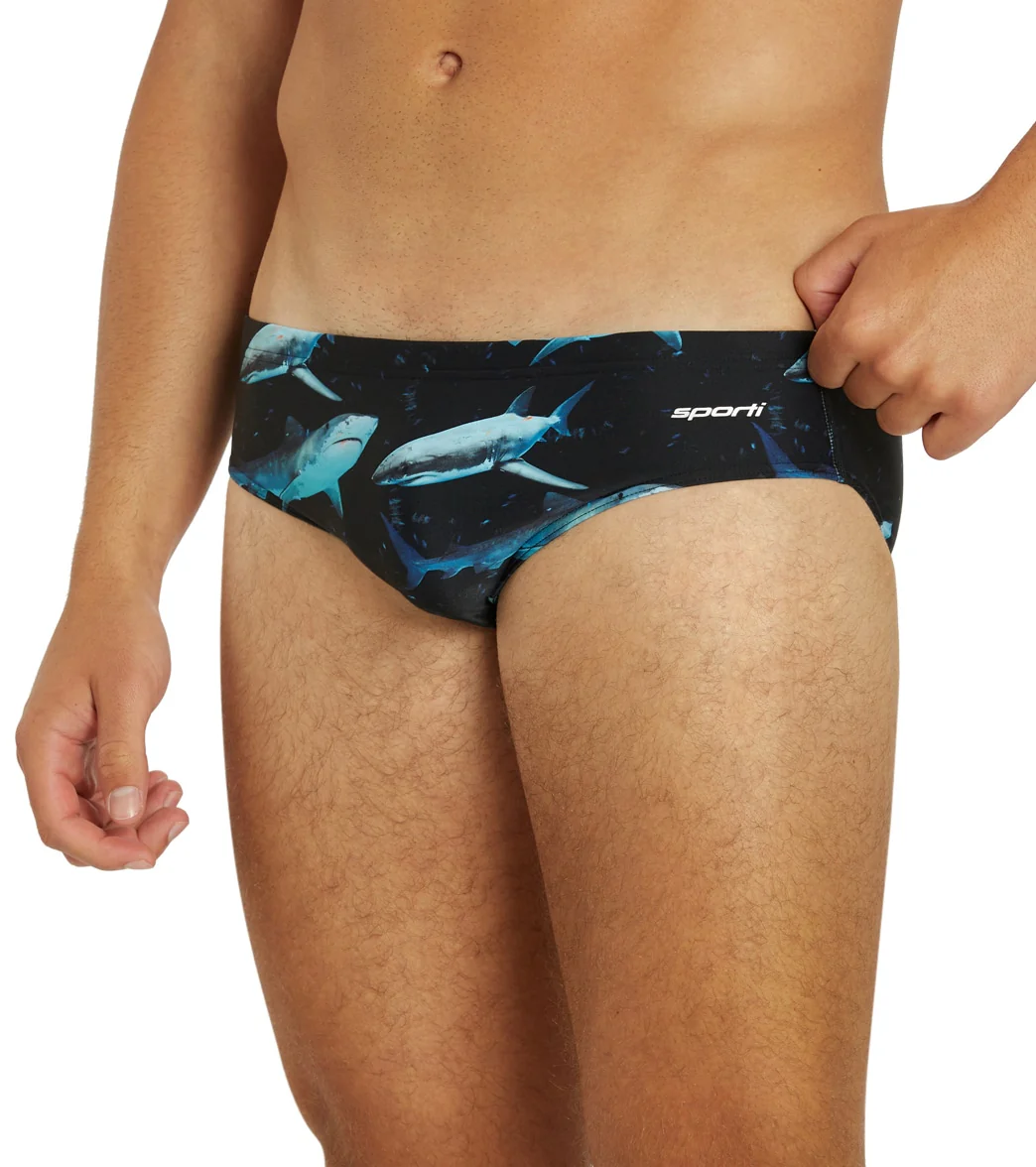 Sporti Sharkies Brief Swimsuit (22-40) - Image 9