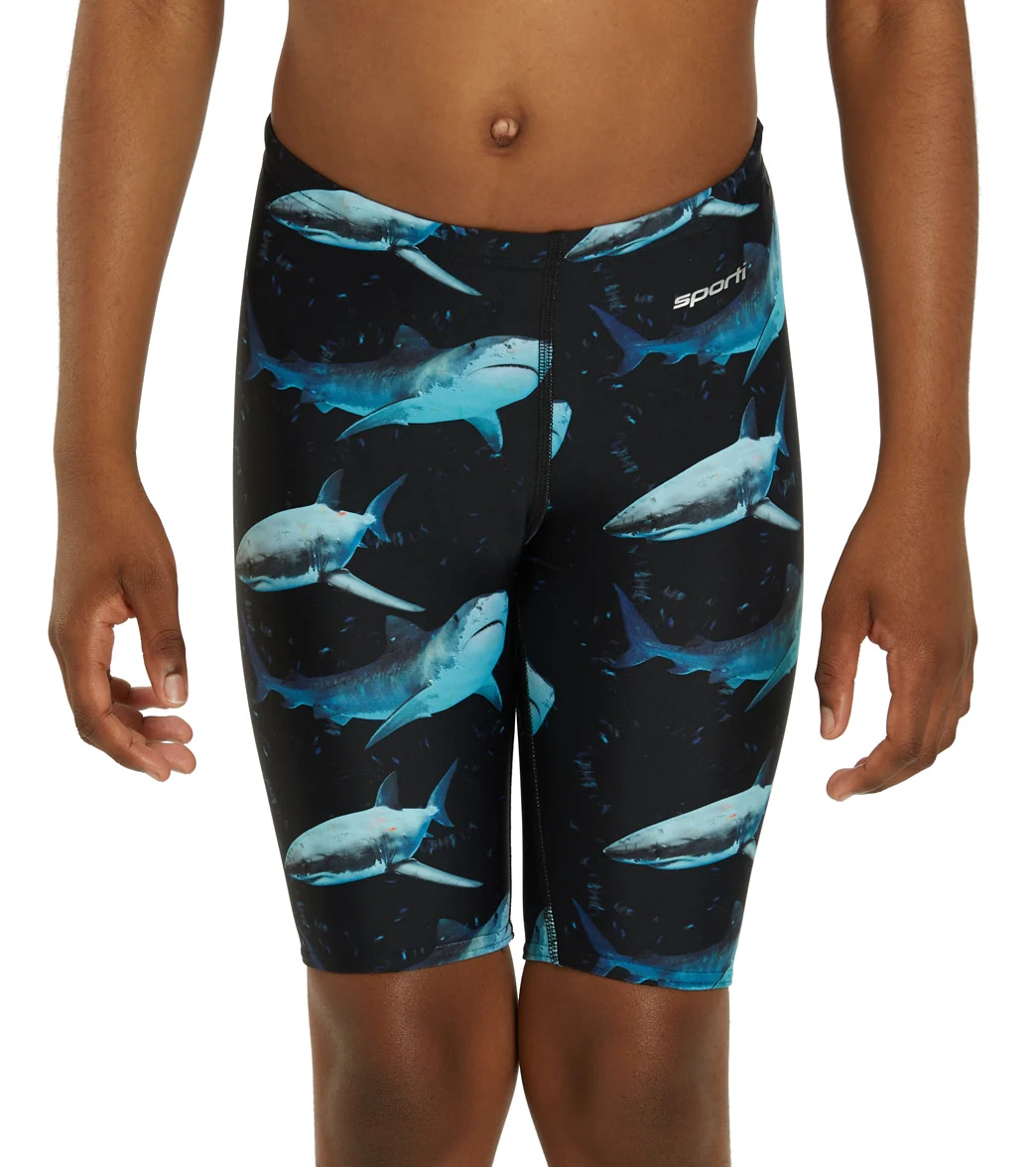 Sporti Sharkies Jammer Swimsuit Youth (22-28) - Image 4