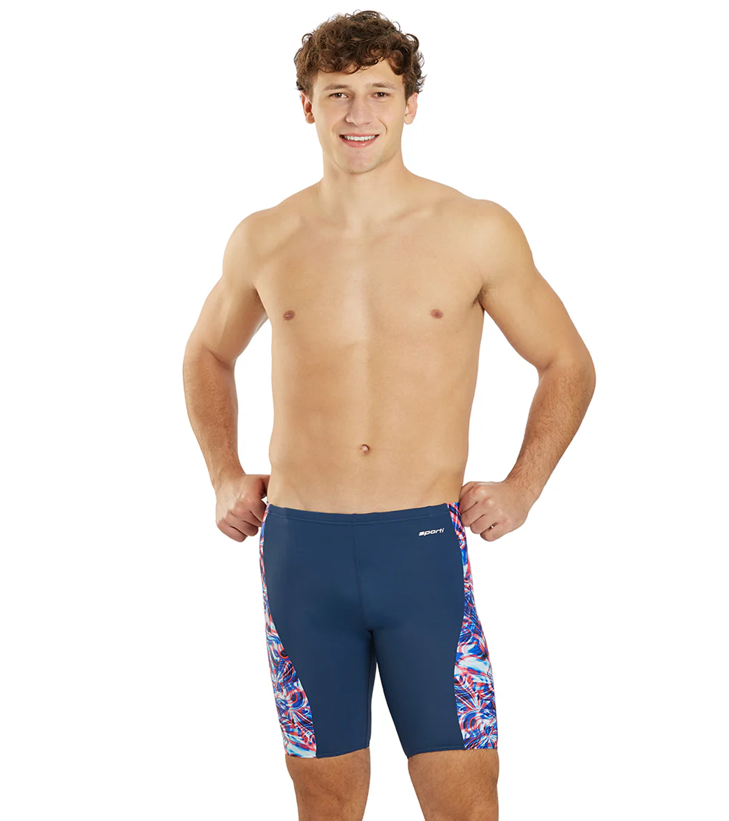 Sporti Sonic Bloom Splice Jammer Swimsuit (22-40) - Image 15