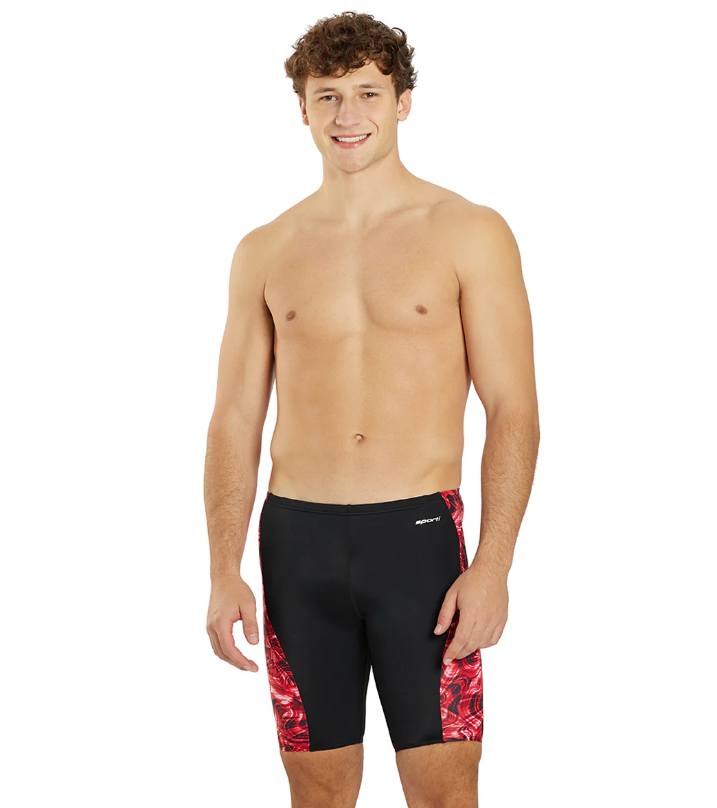 Sporti Sonic Bloom Splice Jammer Swimsuit (22-40) - Image 2