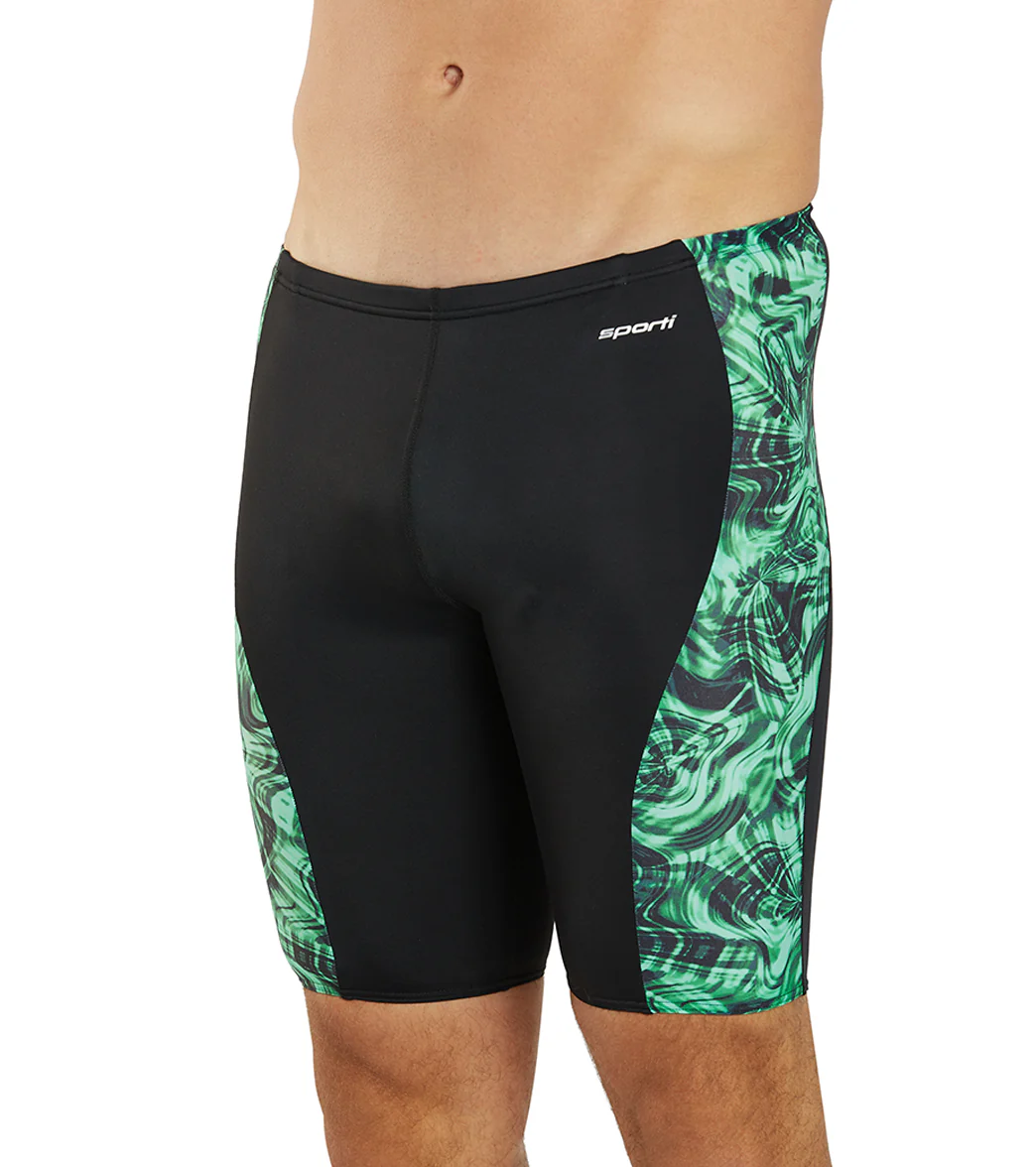 Sporti Sonic Bloom Splice Jammer Swimsuit (22-40) - Image 31