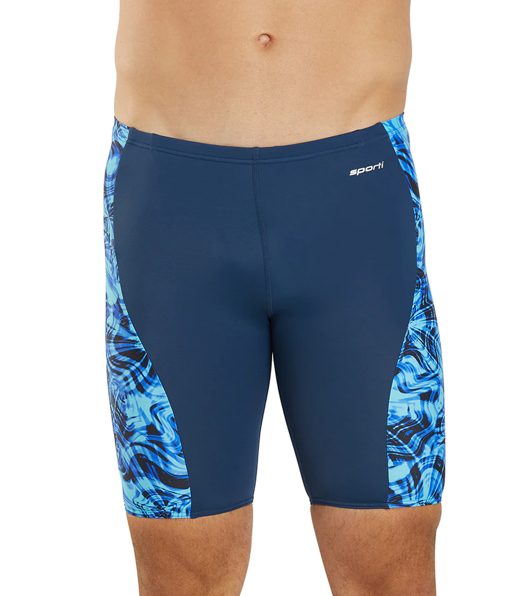 Sporti Sonic Bloom Splice Jammer Swimsuit (22-40) - Image 40