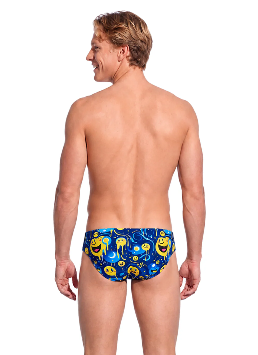 Sporti Space Drip Brief Swimsuit (26-40) - Image 5