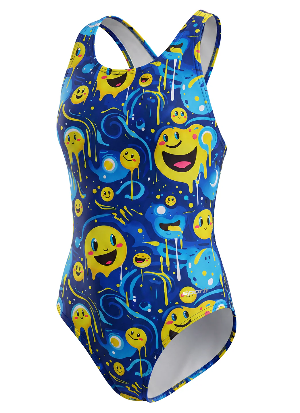 Sporti Space Drip Wide Strap One Piece Swimsuit (22-44) - Image 8