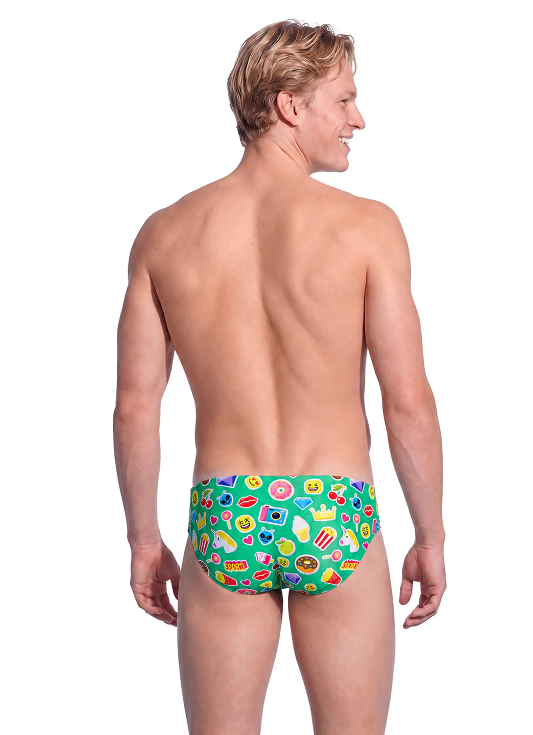 Sporti Sticker Squad Brief Swimsuit (26-40) - Image 5