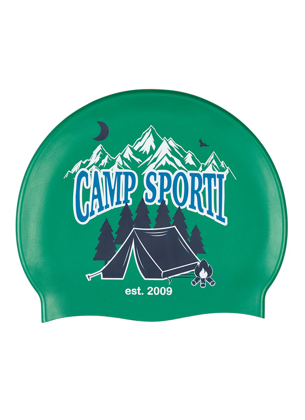 Sporti Summer Camp Silicone Swim Cap - Image 2