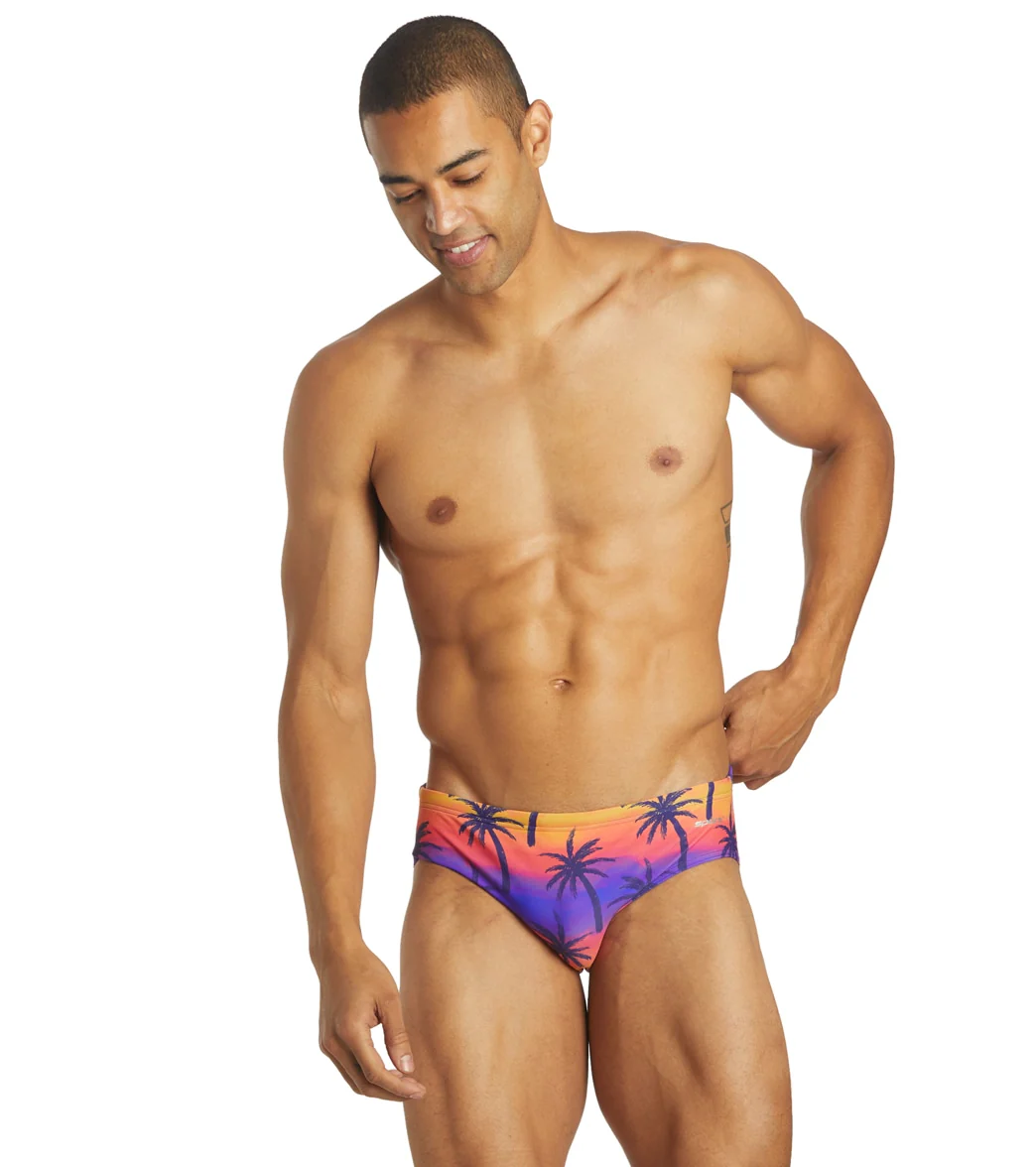 Sporti Sunset Palm Brief Swimsuit - Image 11