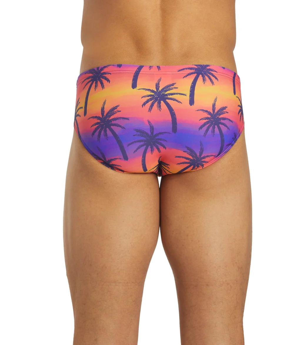Sporti Sunset Palm Brief Swimsuit - Image 7