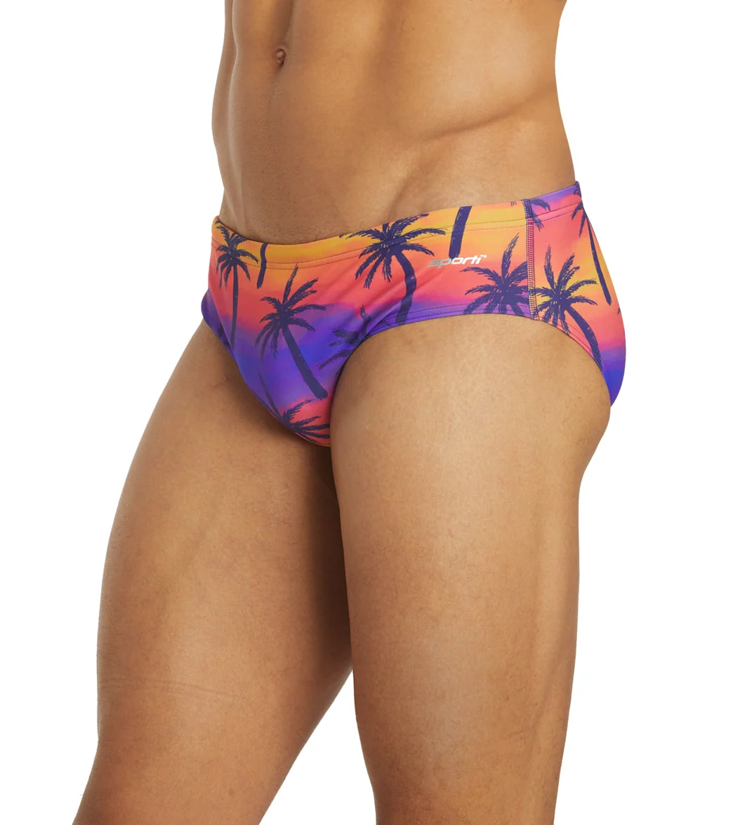 Sporti Sunset Palm Brief Swimsuit - Image 8