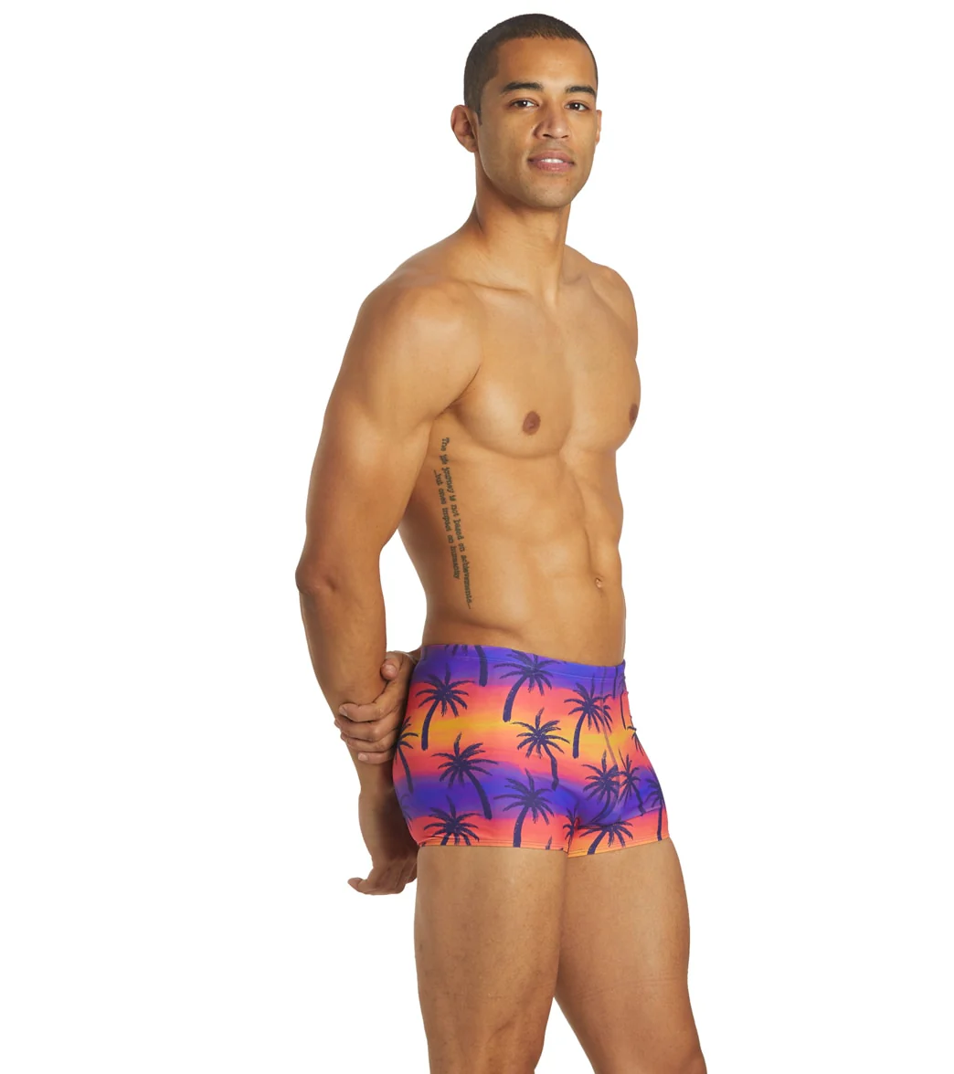 Sporti Sunset Palm Square Leg Swimsuit - Image 2