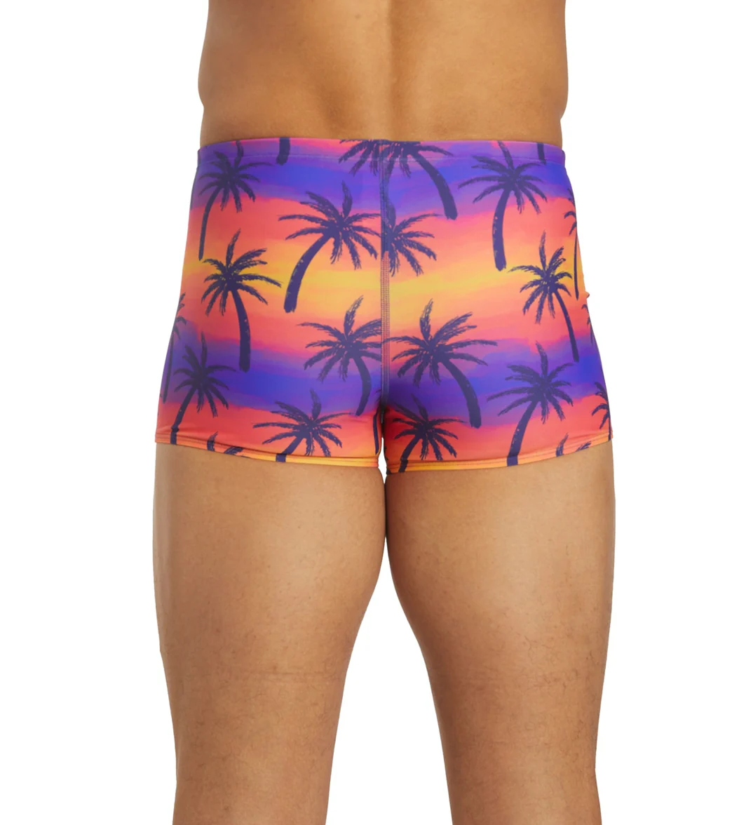 Sporti Sunset Palm Square Leg Swimsuit - Image 7