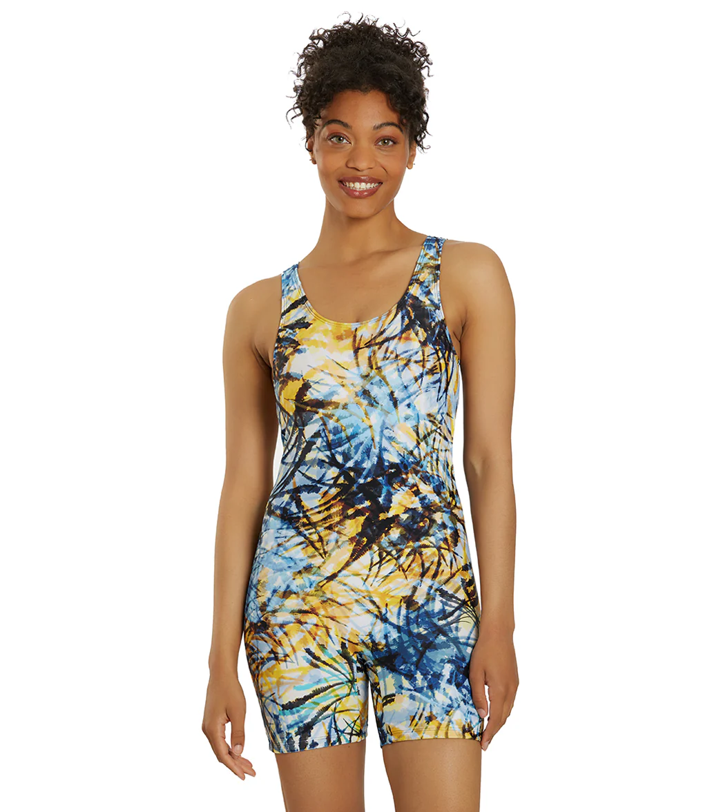 Sporti Unitard Breezy Palms One Piece Swimsuit - Image 2