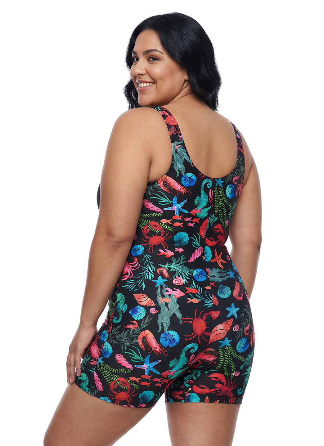 Sporti Unitard Tide Pool One Piece Swimsuit - Image 10