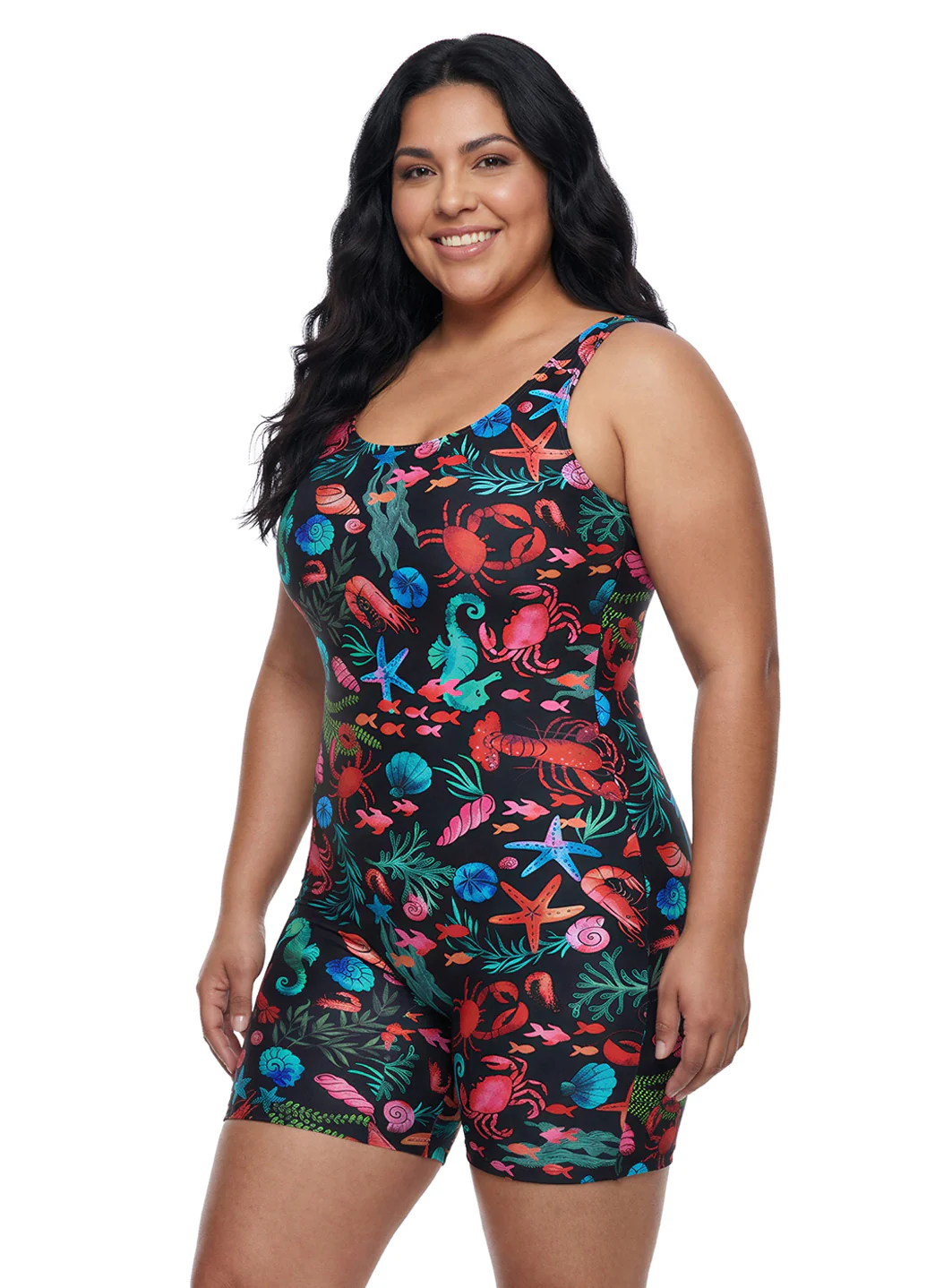 Sporti Unitard Tide Pool One Piece Swimsuit - Image 11
