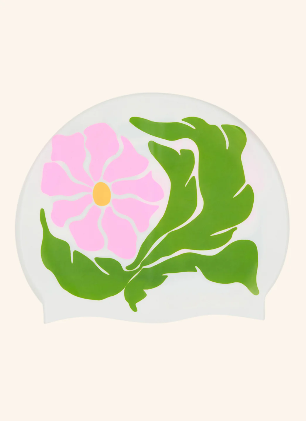 Sporti Vivid Flora Silicone Swim Cap - Image 3