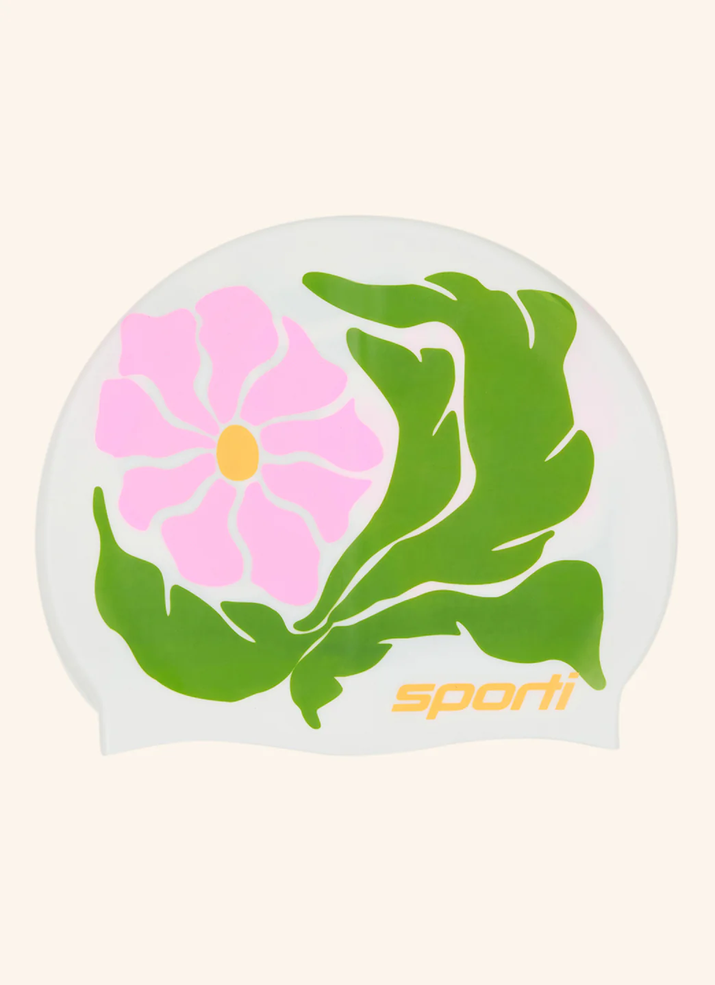 Sporti Vivid Flora Silicone Swim Cap - Image 7