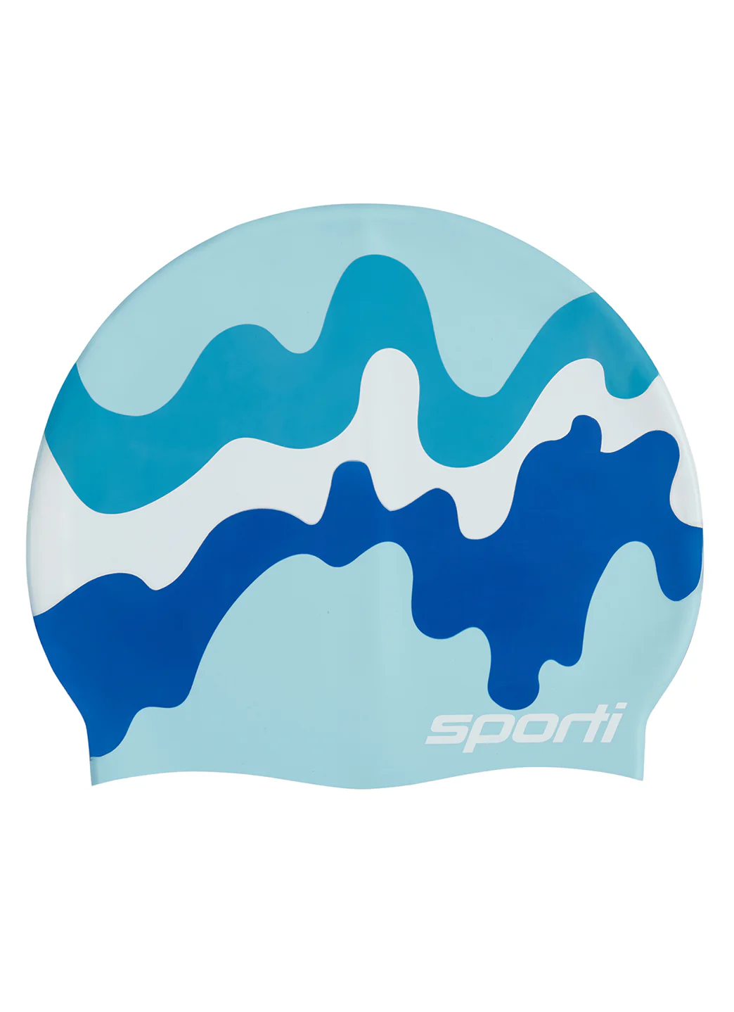 Sporti Wave Hello Silicone Swim Cap - Image 7