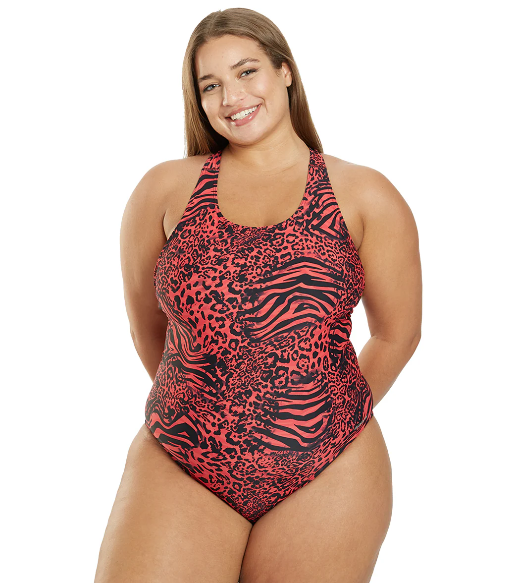 Sporti Wild Thing Wide Strap One Piece Swimsuit (22-44) - Image 19