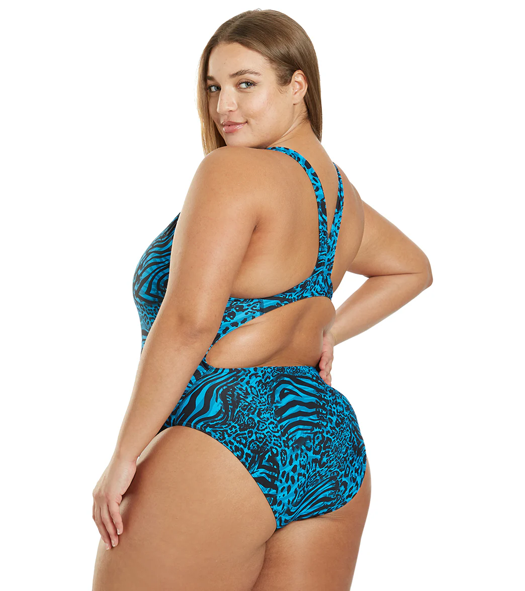Sporti Wild Thing Wide Strap One Piece Swimsuit (22-44) - Image 31