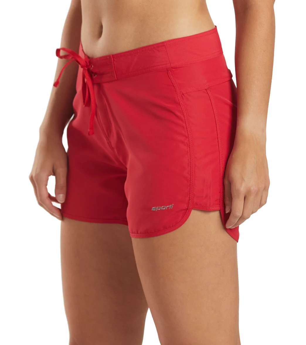 Sporti Women's Hybrid Surf 4" Board Short - Image 19