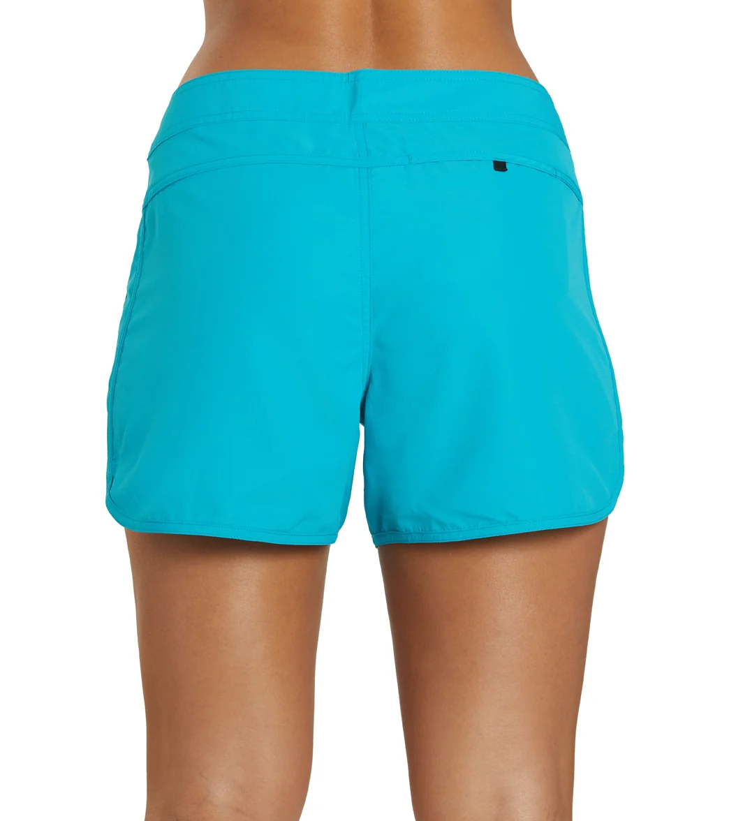 Sporti Women's Solid 4" inseam Board Short - Image 12