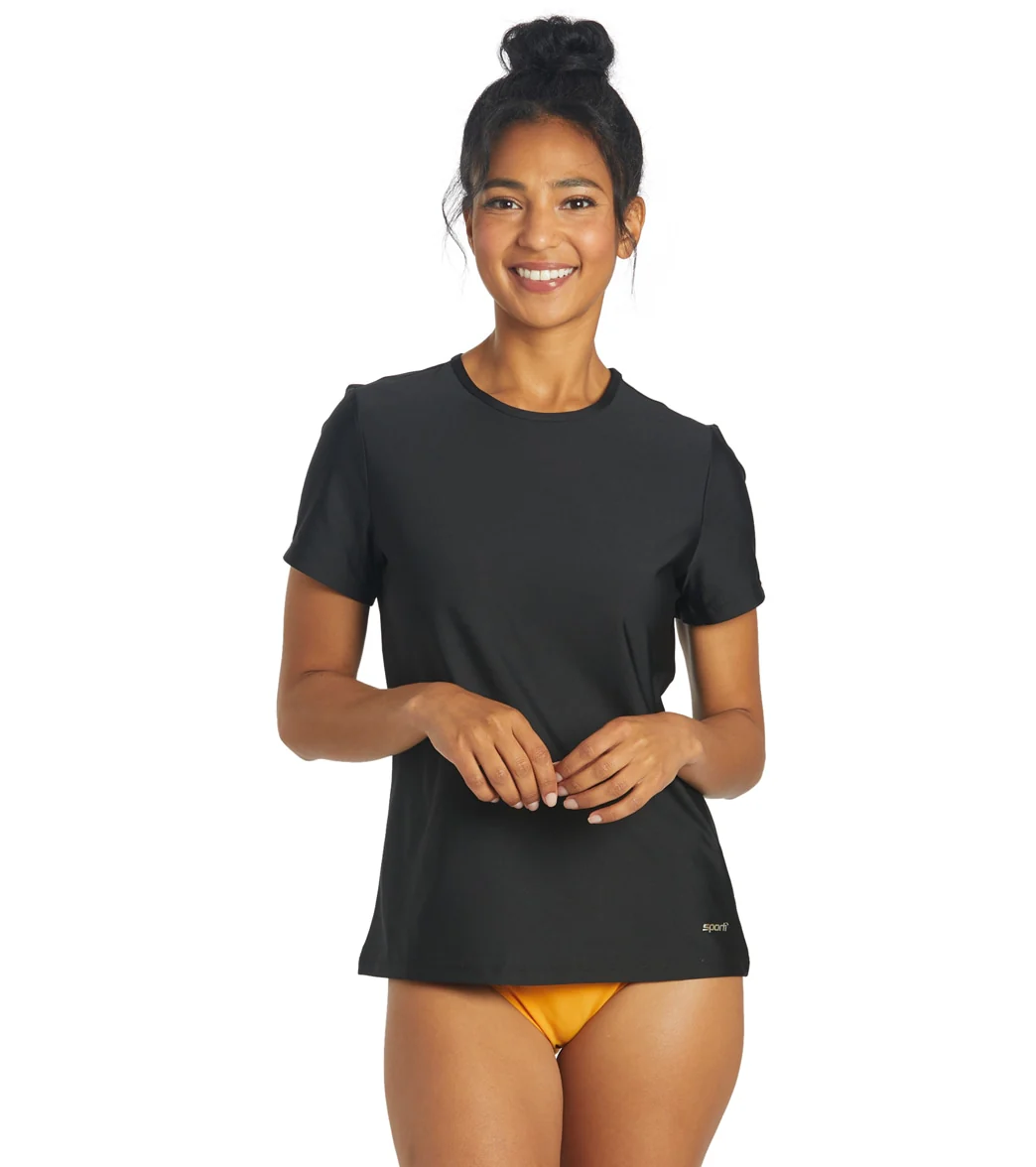 Sporti Women's S/S UPF 50+ Comfort Fit Rash Guard - Image 3