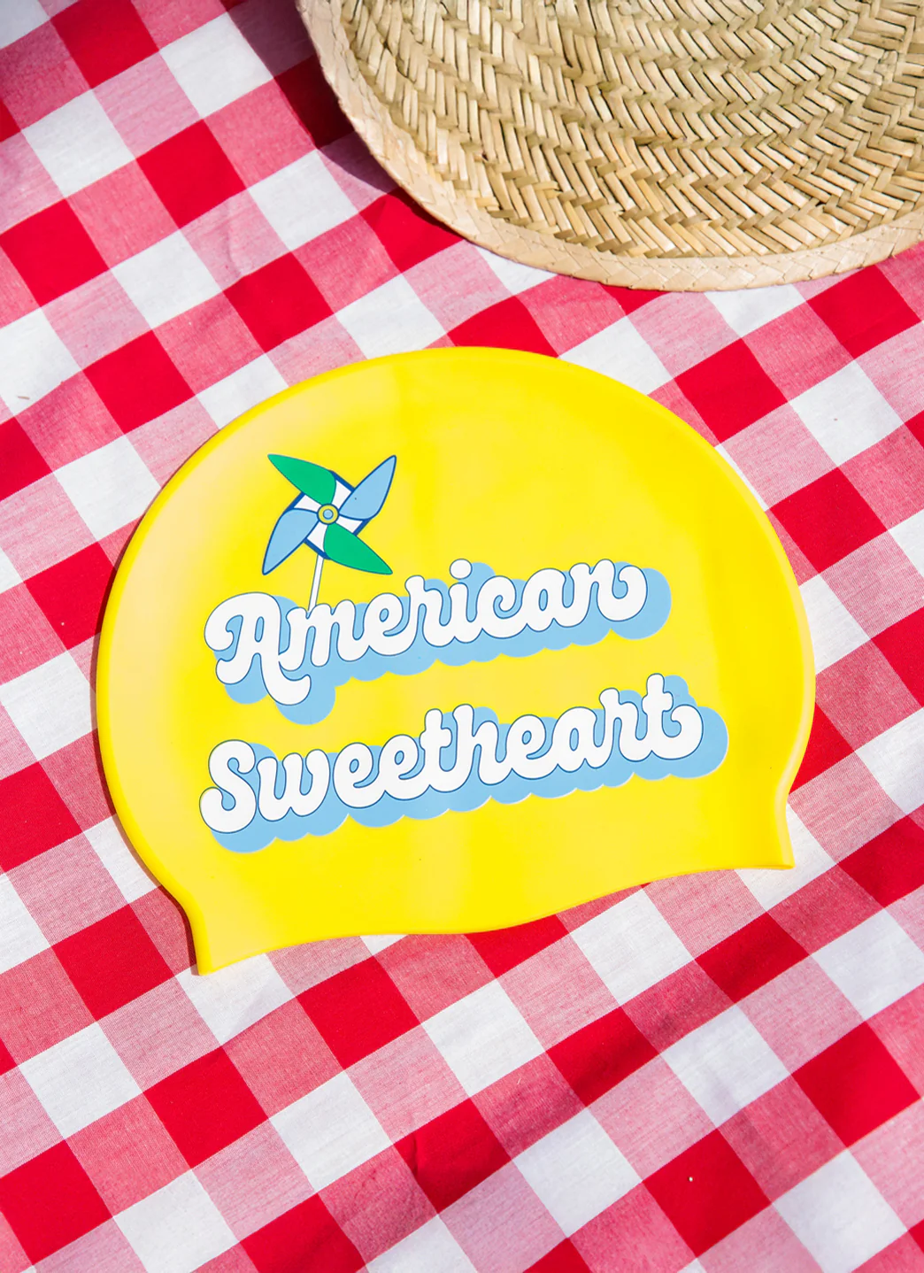Sporti x Alex & Gretchen Walsh American Sweetheart Silicone Swim Cap - Image 7