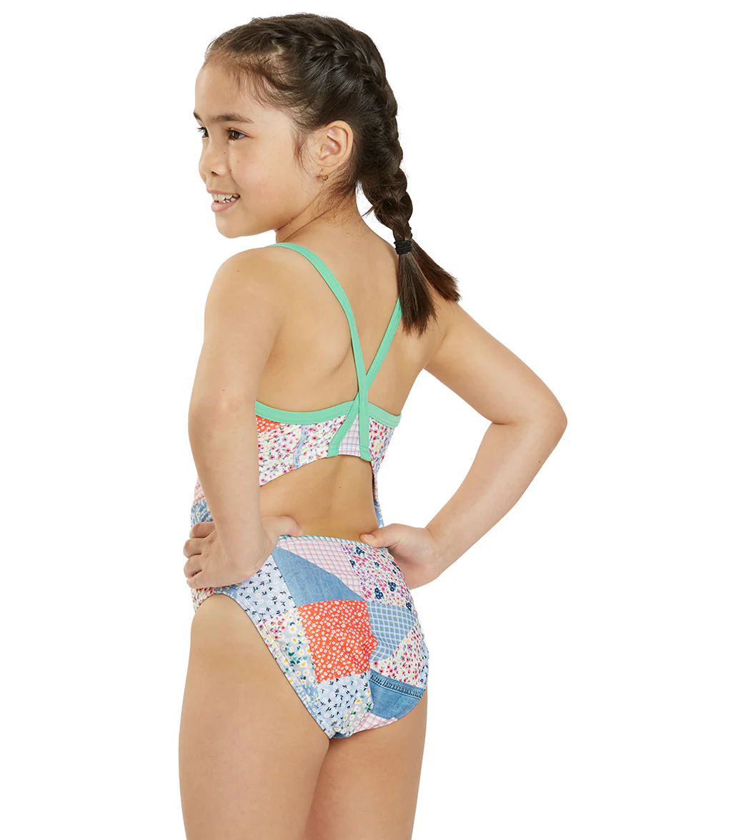 Sporti x Alex & Gretchen Walsh Country Picnic Thin Strap One Piece Swimsuit Youth (22-28) - Image 3