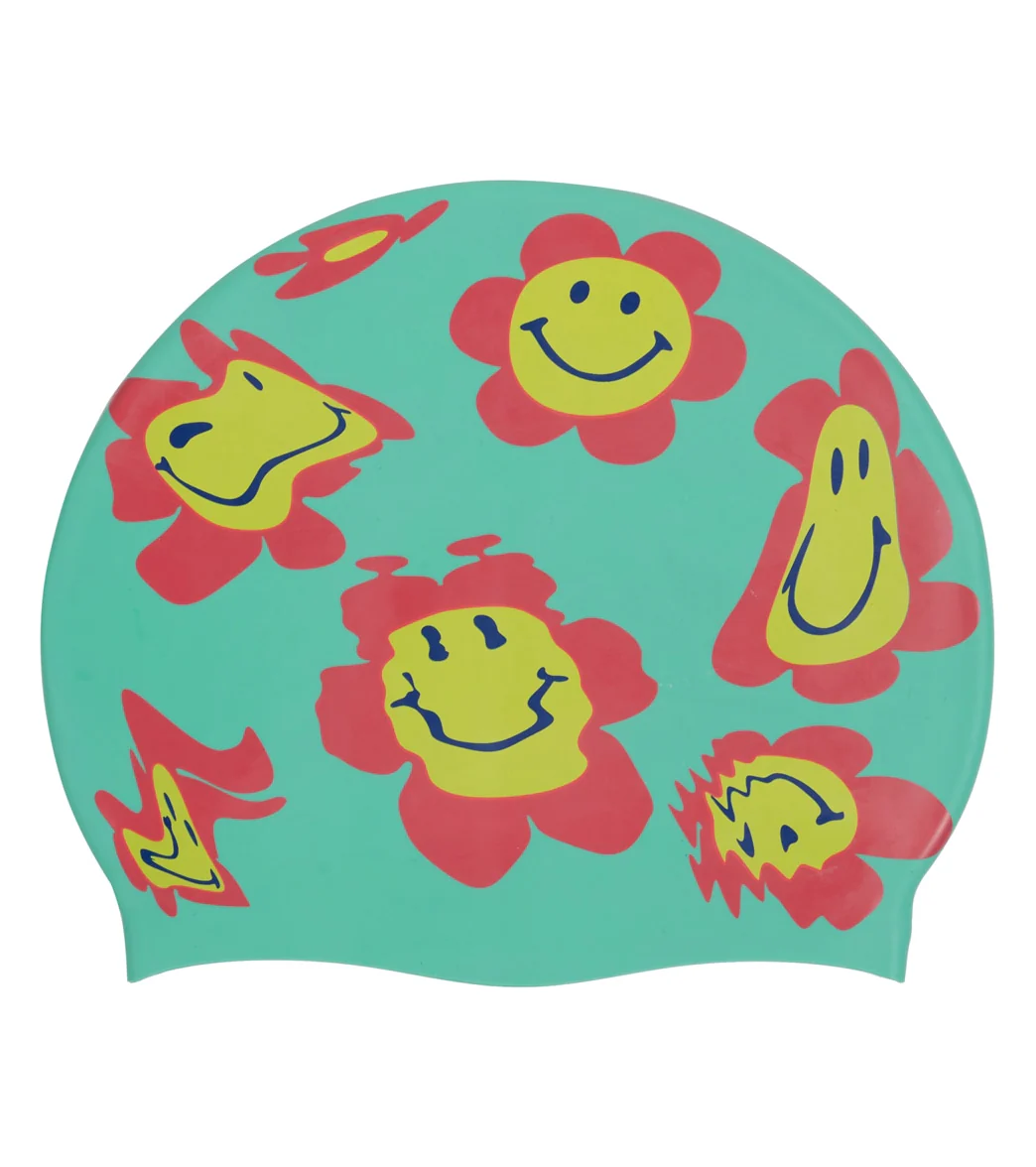 Sporti x Alex & Gretchen Walsh Groovy Silicone Swim Cap - Image 3