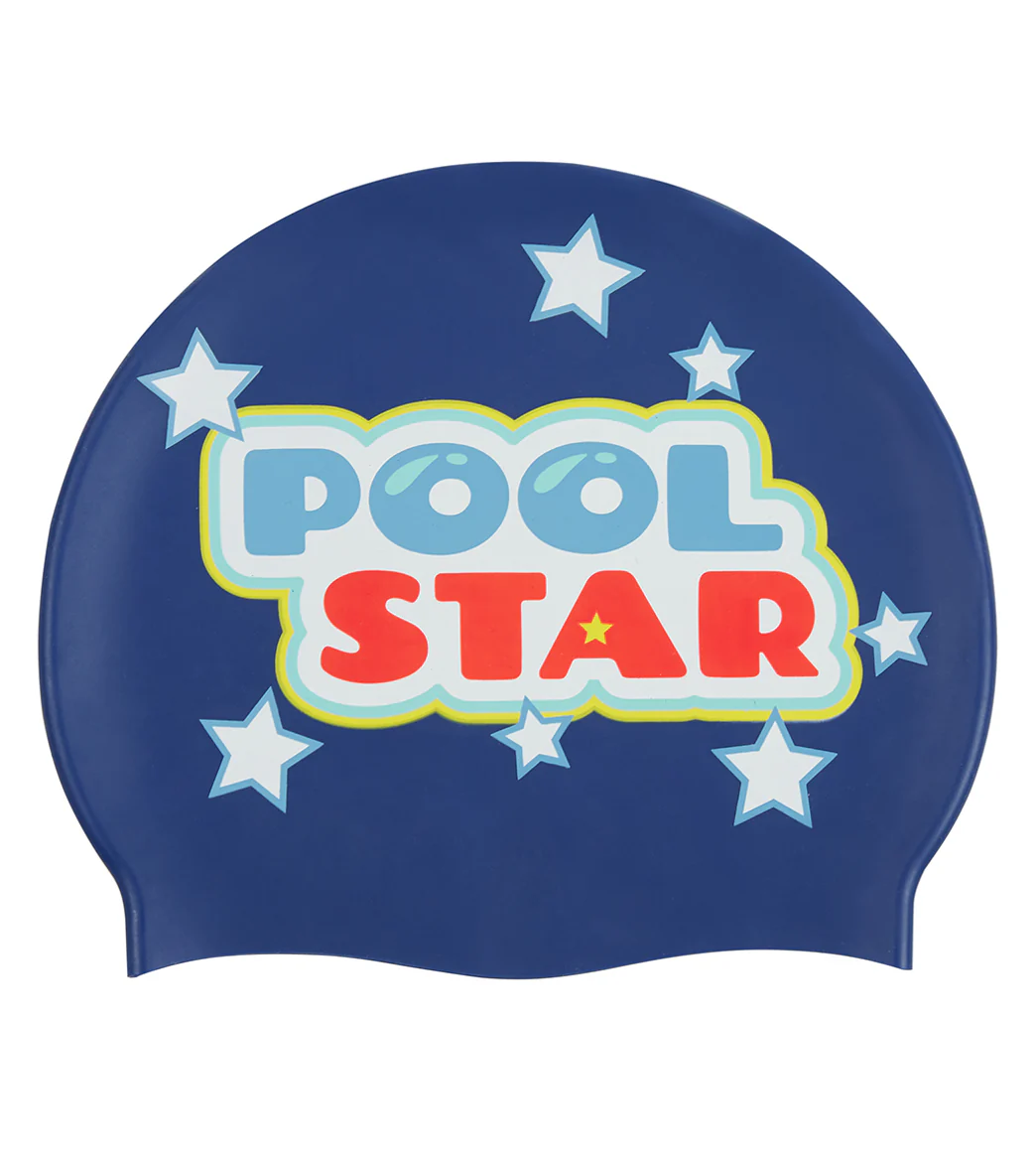 Sporti x Alex & Gretchen Walsh Pool Star Silicone Swim Cap - Image 4