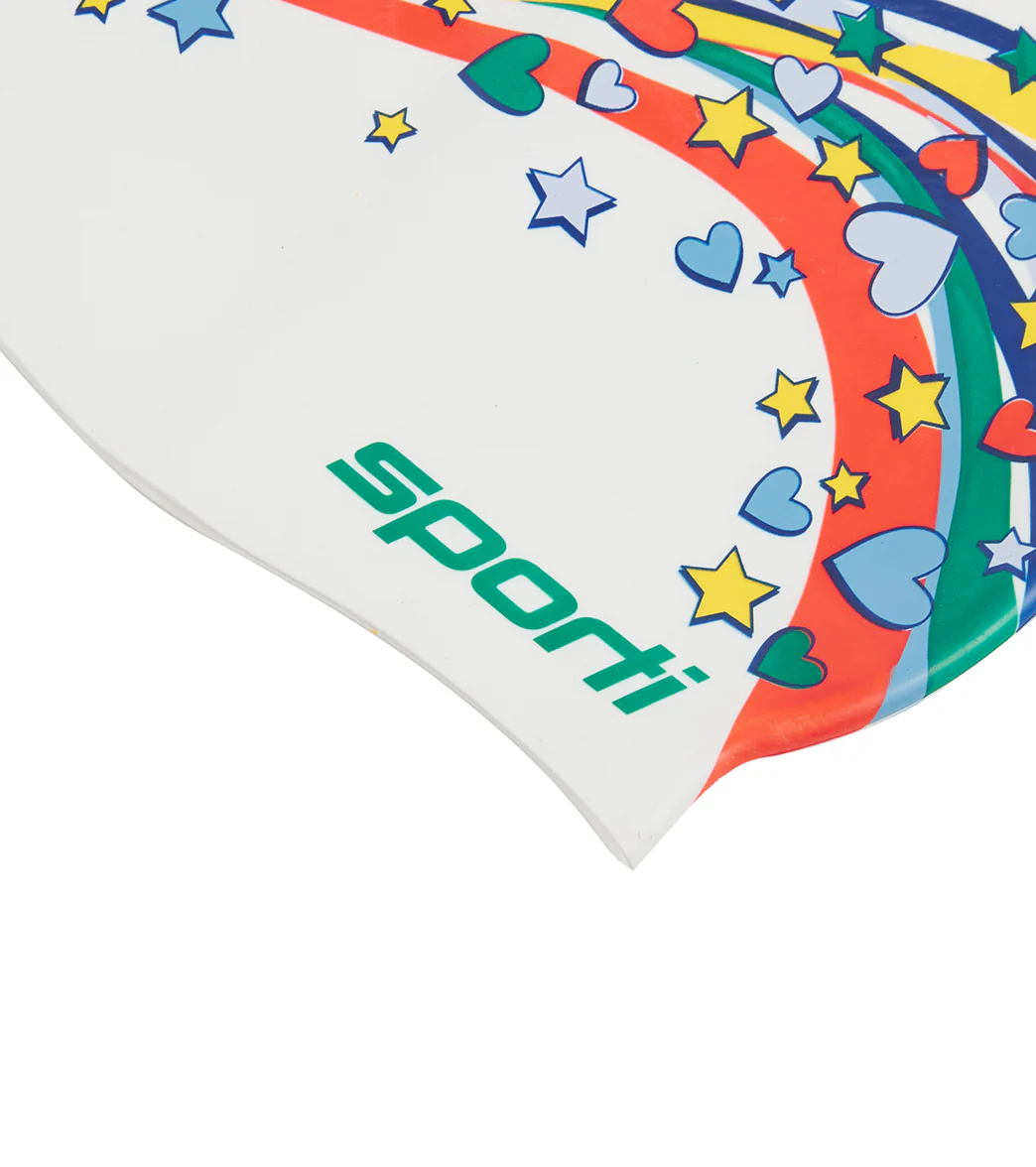 Sporti x Alex & Gretchen Walsh Waverider Silicone Swim Cap - Image 7