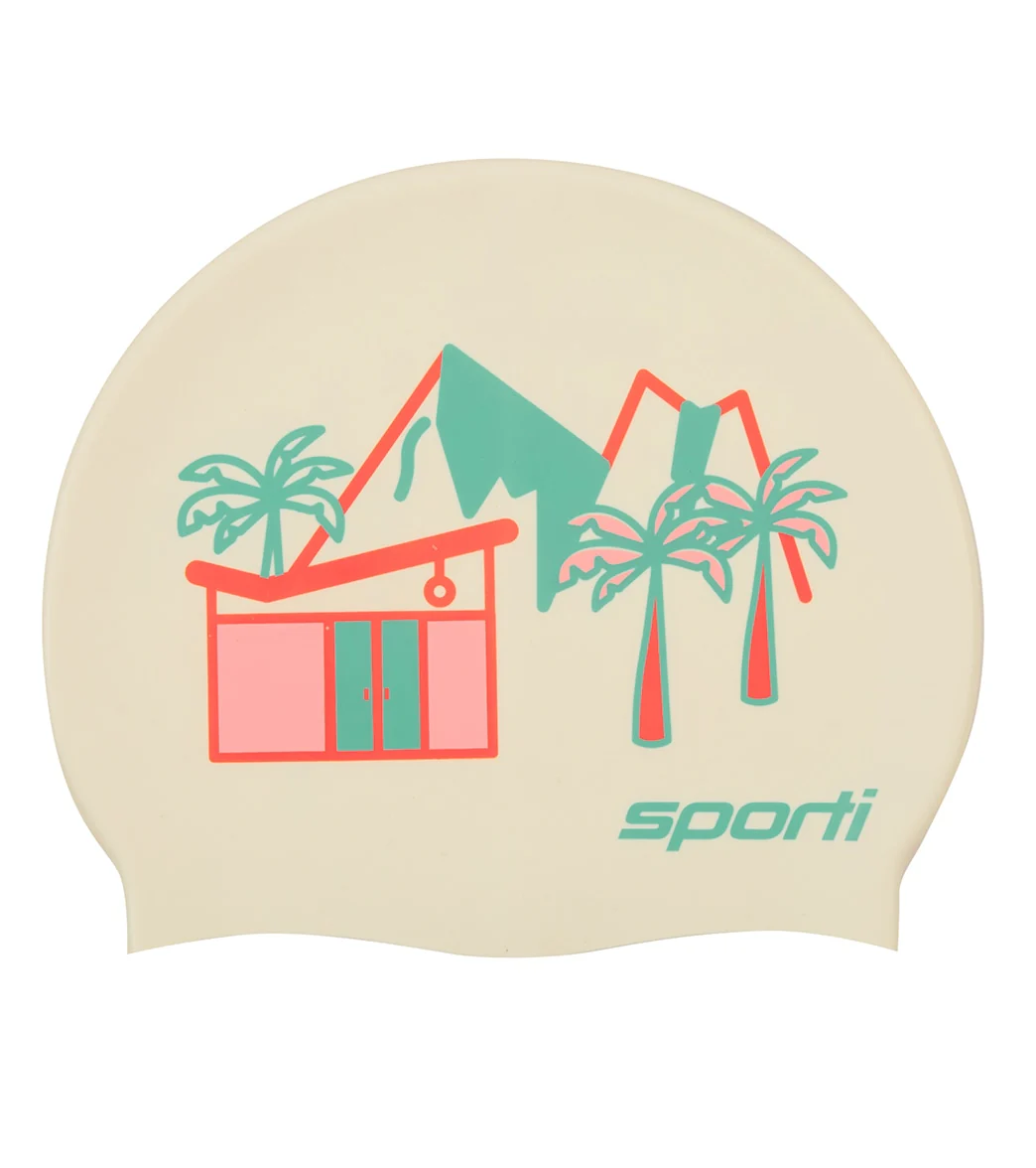 Sporti x Alex Walsh Palm Springs Silicone Swim Cap - Image 3