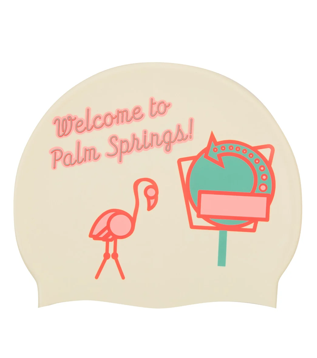 Sporti x Alex Walsh Palm Springs Silicone Swim Cap - Image 4