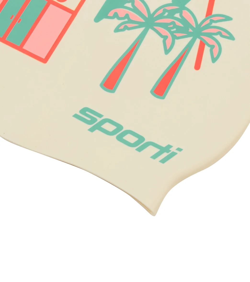 Sporti x Alex Walsh Palm Springs Silicone Swim Cap - Image 5