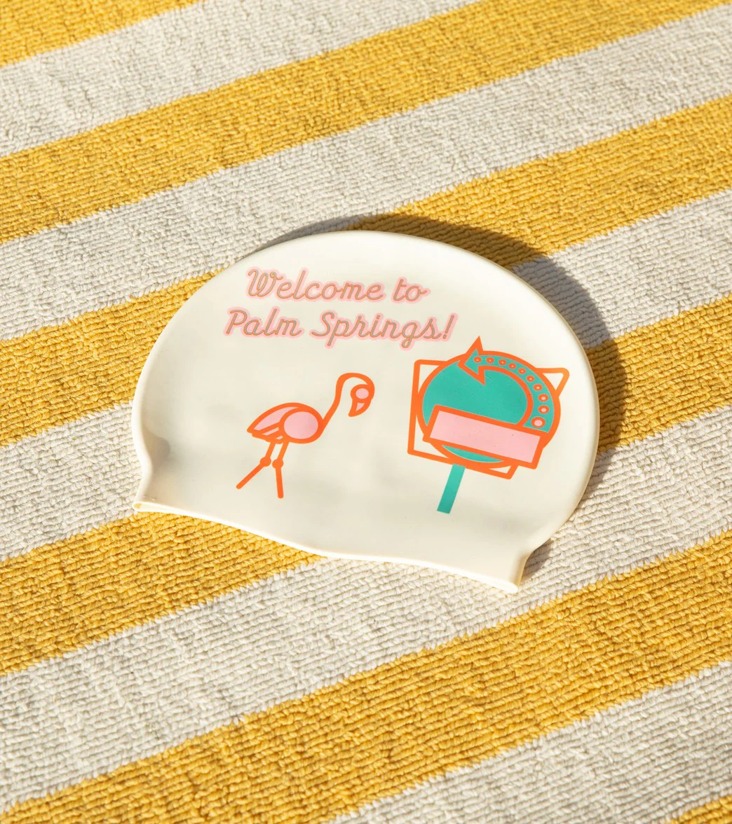 Sporti x Alex Walsh Palm Springs Silicone Swim Cap - Image 7