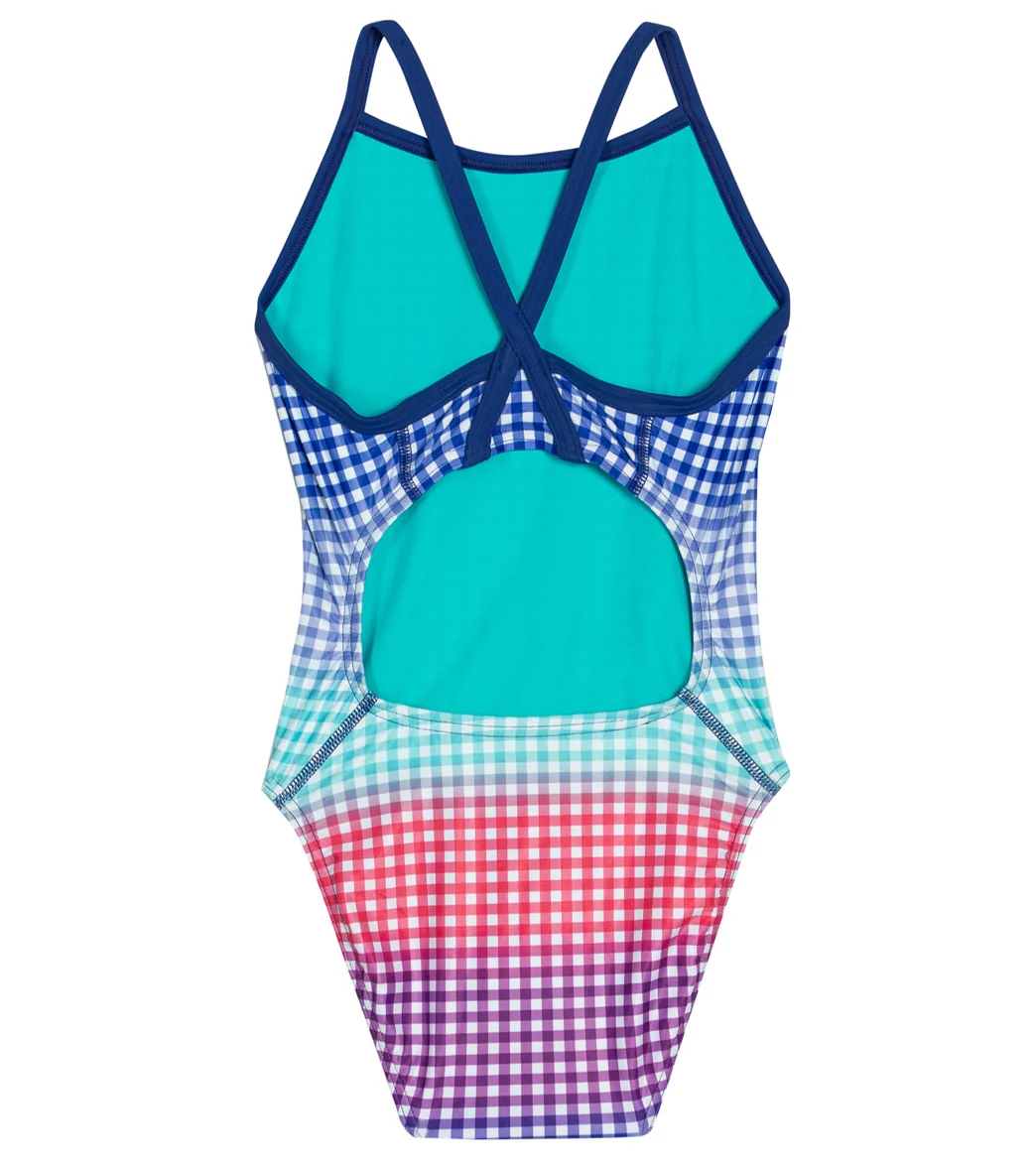 Sporti x Alex Walsh Picnic Party Thin Strap One Piece Swimsuit Youth (22-28) - Image 6