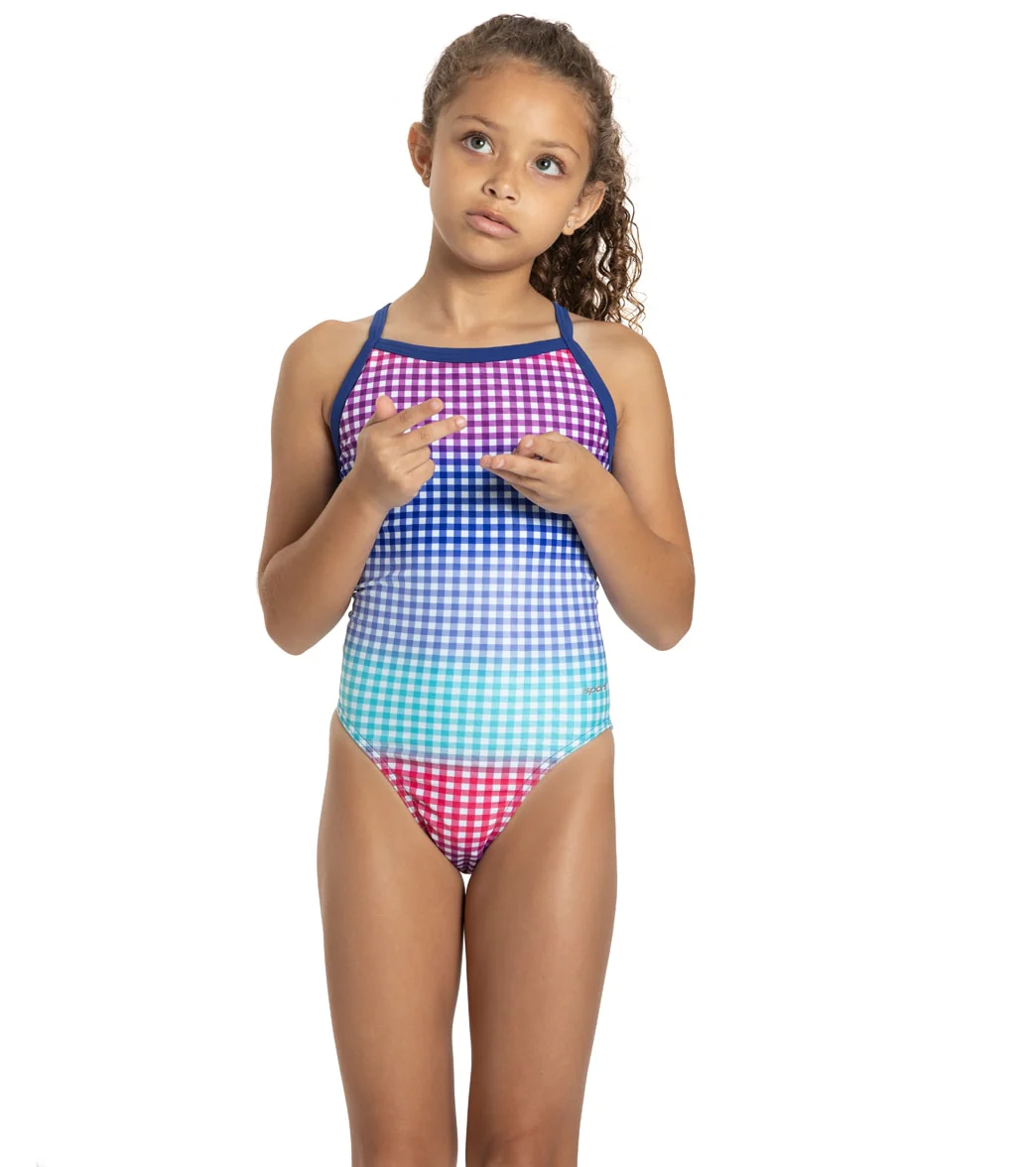 Sporti x Alex Walsh Picnic Party Thin Strap One Piece Swimsuit Youth (22-28) - Image 9