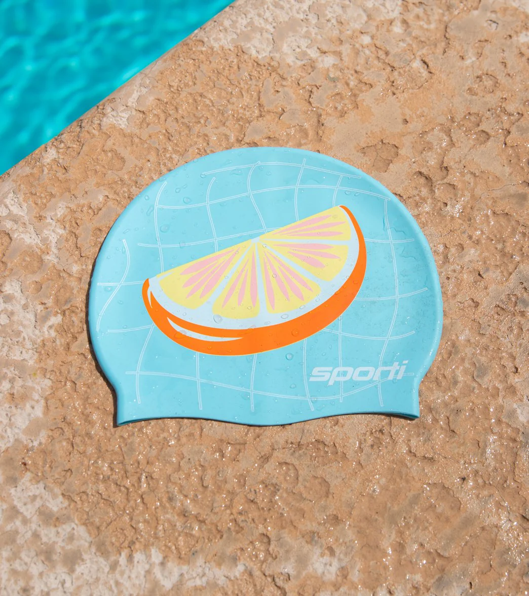 Sporti x Alex Walsh Pool Party Silicone Swim Cap - Image 8